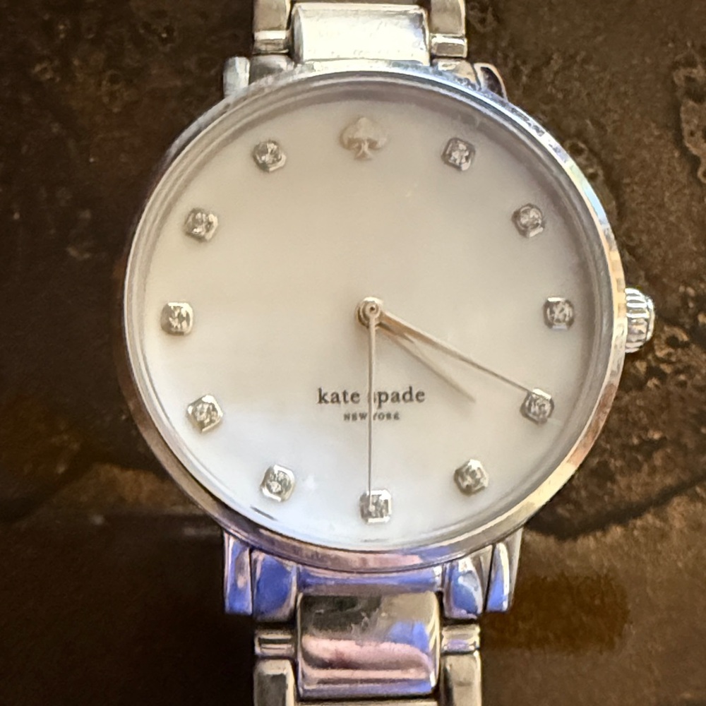 Kate Spade Silver Bracelet Watch View 2